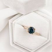 Sabrina Ring, 1.89ct Montana Sapphire