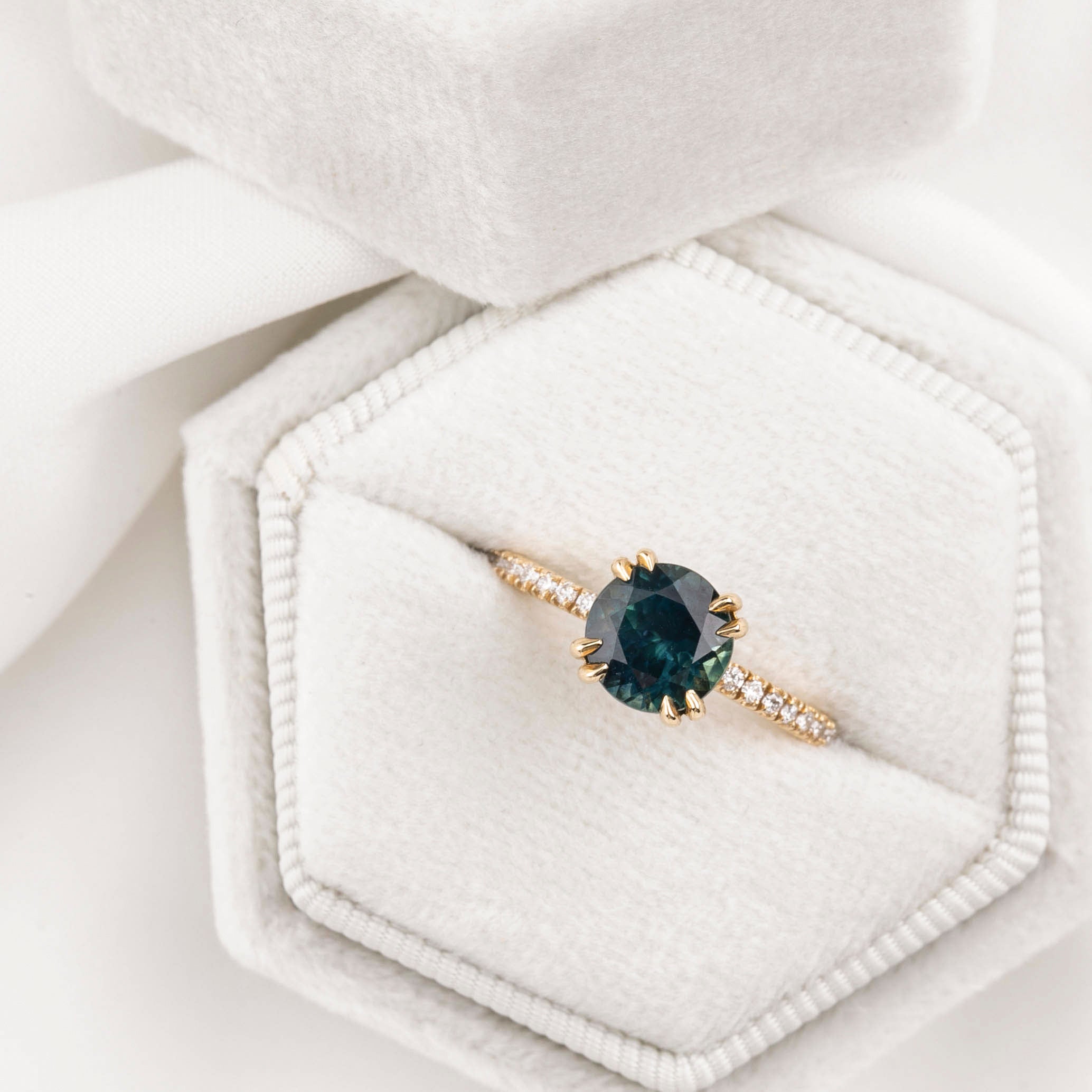 Sabrina Ring, 1.89ct Montana Sapphire