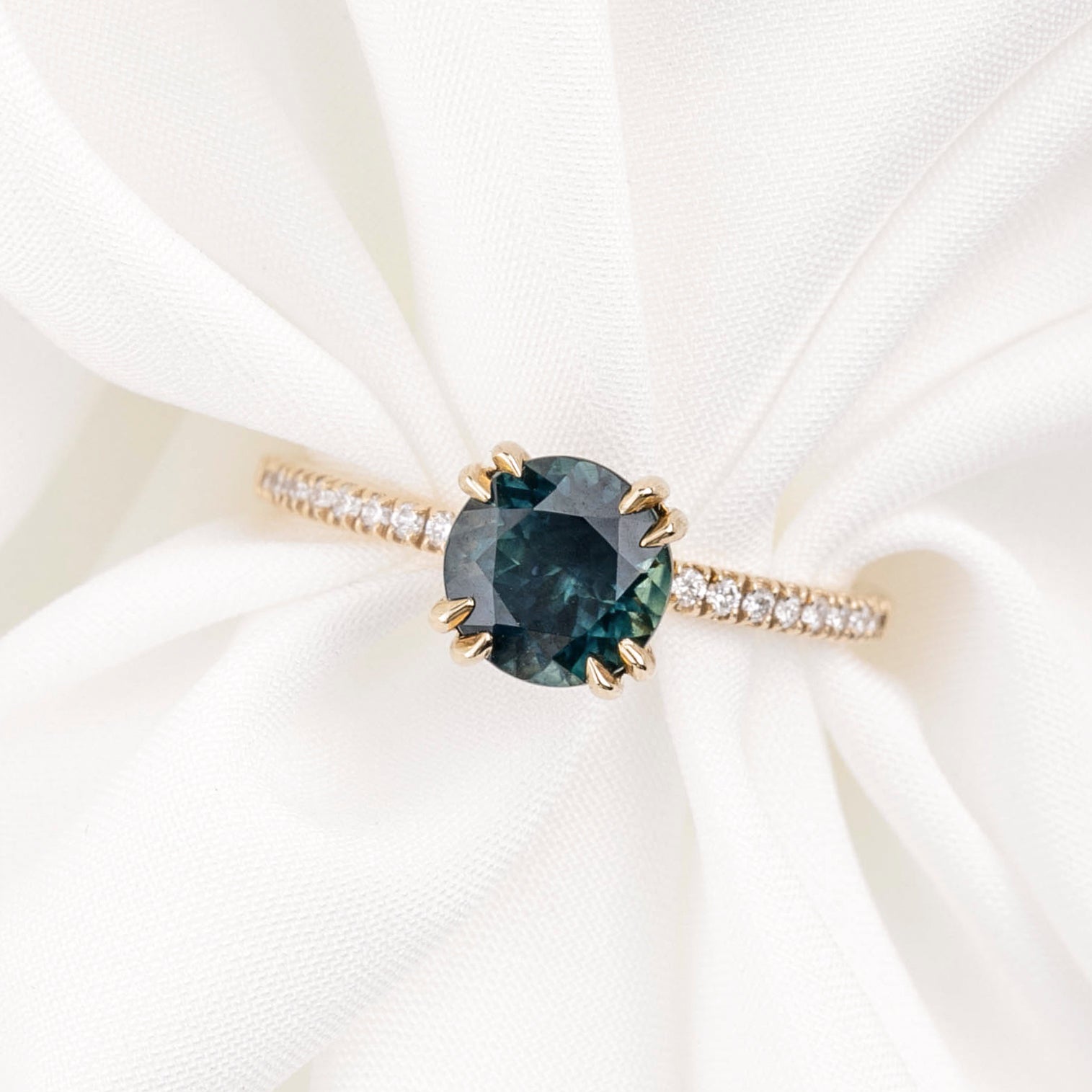 Sabrina Ring, 1.89ct Montana Sapphire