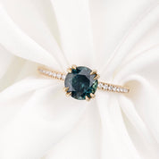 Sabrina Ring, 1.89ct Montana Sapphire
