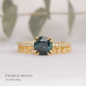 Sabrina Ring, 1.89ct Montana Sapphire