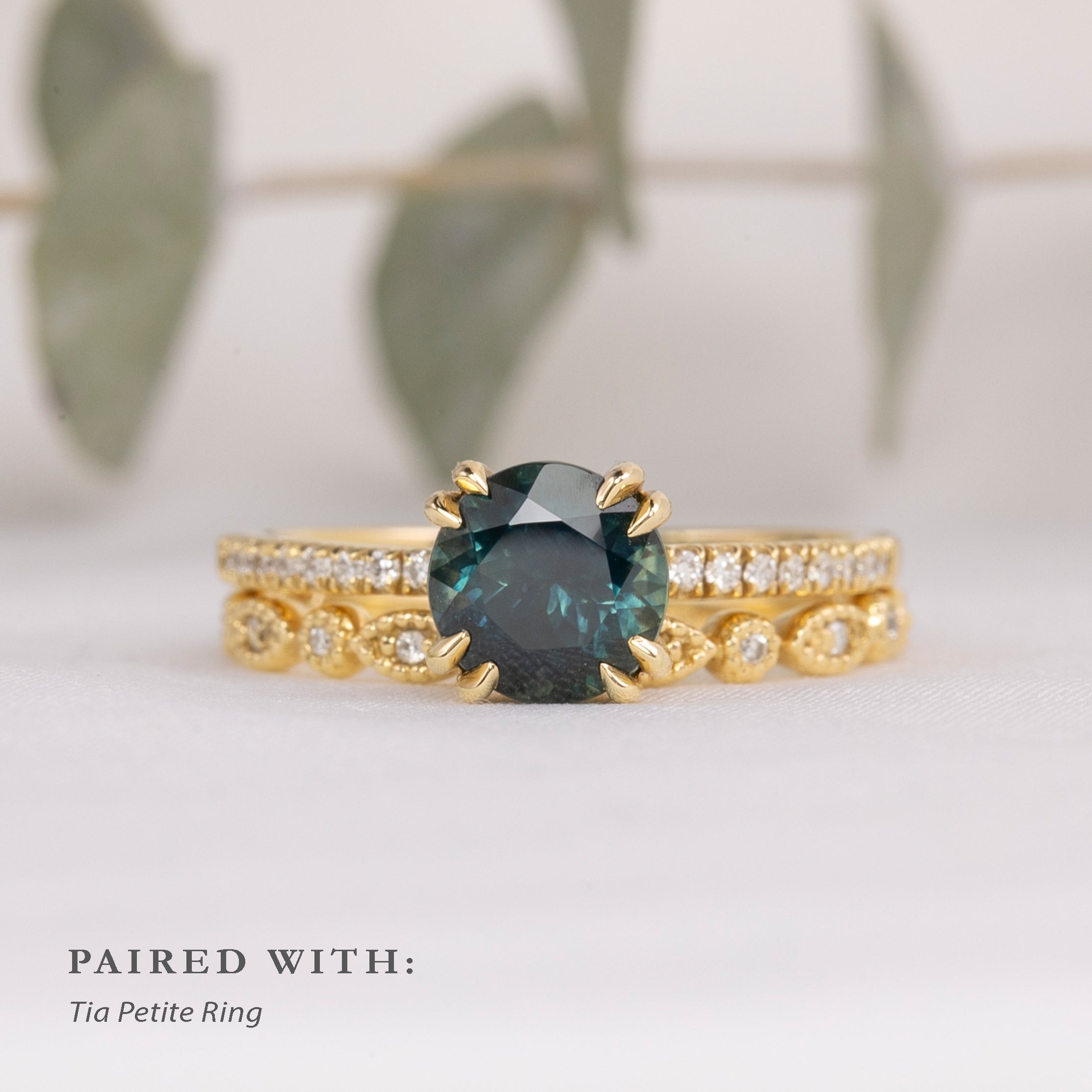 Sabrina Ring, 1.89ct Montana Sapphire