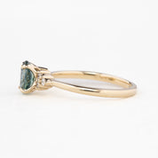 Teresa Ring, 0.90ct Montana Sapphire