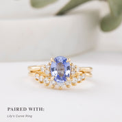 Teresa Ring, 1.52ct Blue Sri Lankan Sapphire
