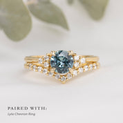 Teresa Ring 1.17ct Blue Montana Sapphire