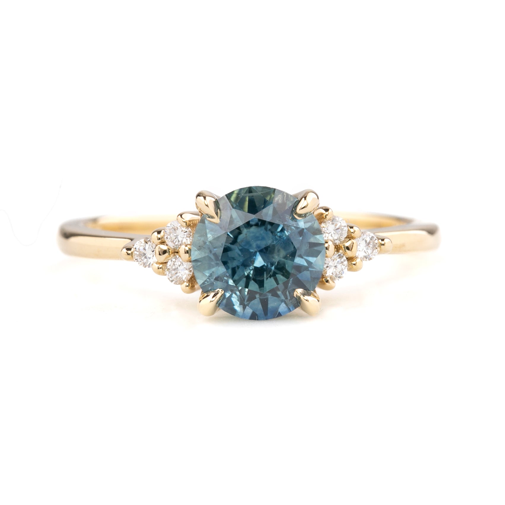 Teresa Ring, 1.55ct Blue Montana Sapphire