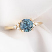 Teresa Ring, 1.55ct Blue Montana Sapphire