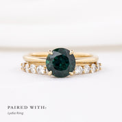 Sara Ring, 2.19ct Montana Sapphire