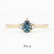 Emilie Ring 0.50ct Montana Sapphire