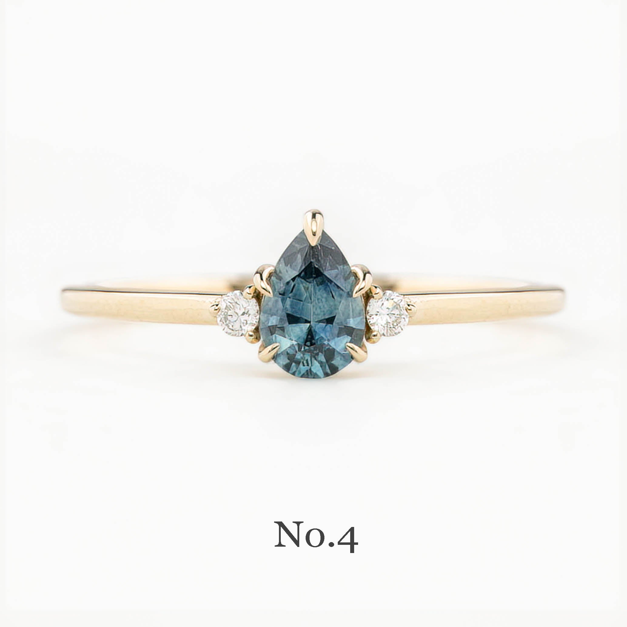 Emilie Ring 0.50ct Montana Sapphire