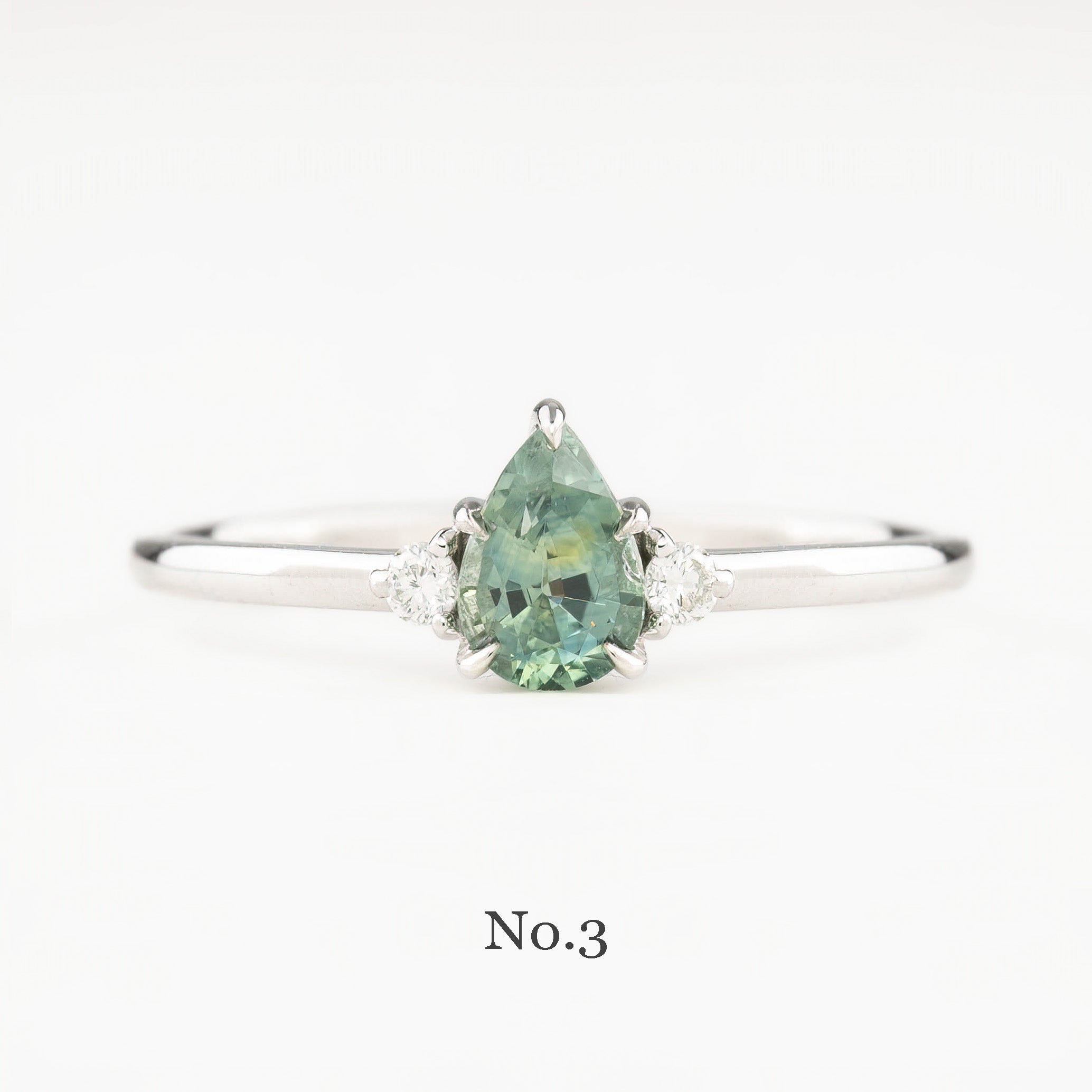 Emilie Ring 0.50ct Montana Sapphire