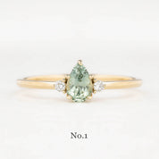 Emilie Ring 0.50ct Montana Sapphire