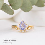 Emilie Ring, 1.00ct Madagascar Sapphire