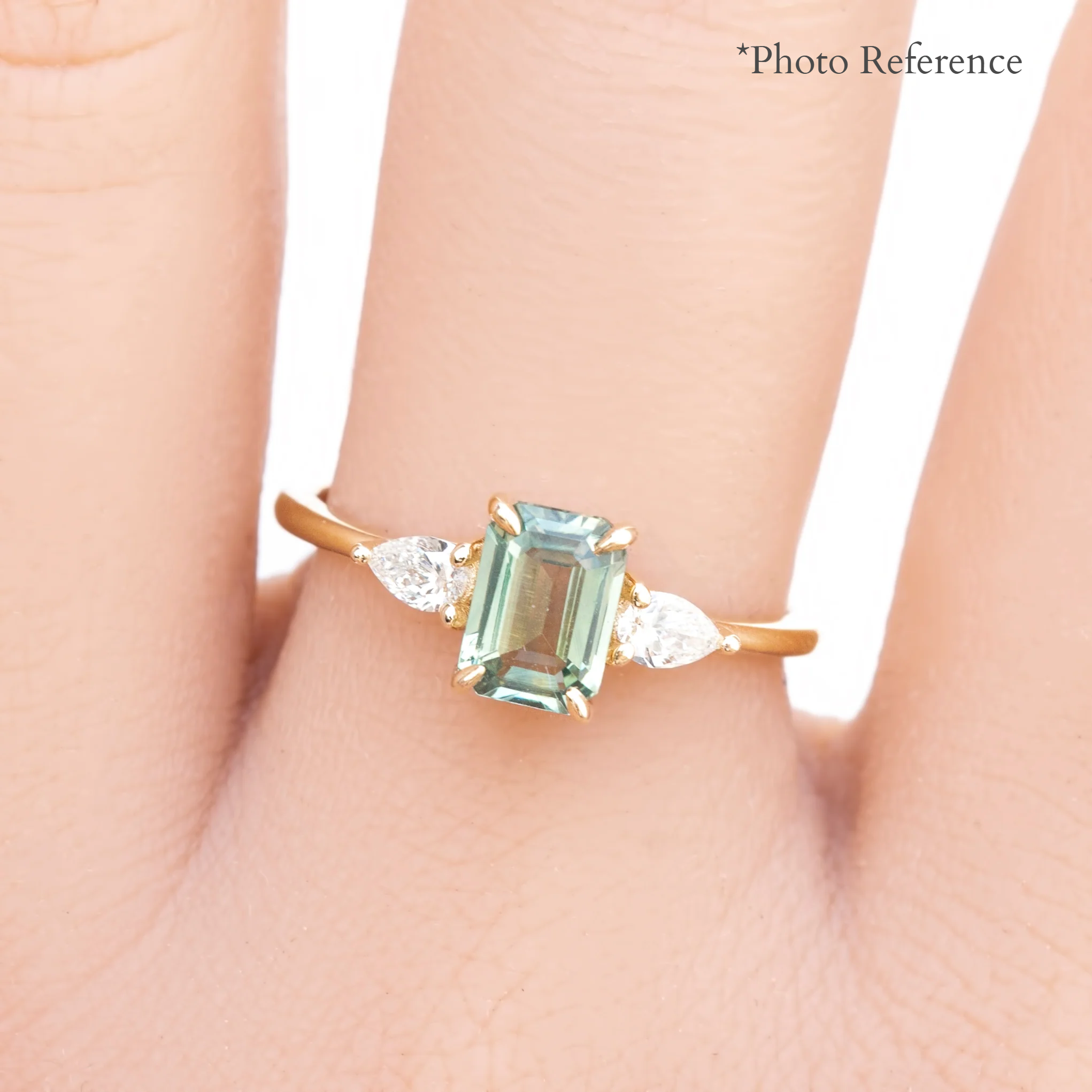 Olivia Ring, 1.26ct Madagascar Sapphire