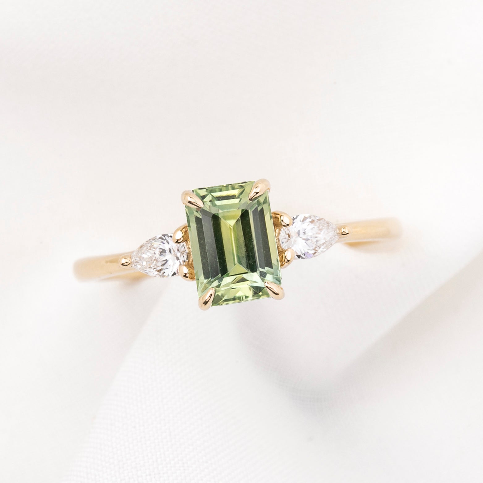 Olivia Ring, 1.26ct Madagascar Sapphire