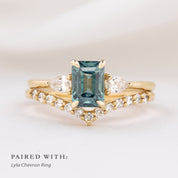 Olivia Ring, 1.50ct Montana Sapphire