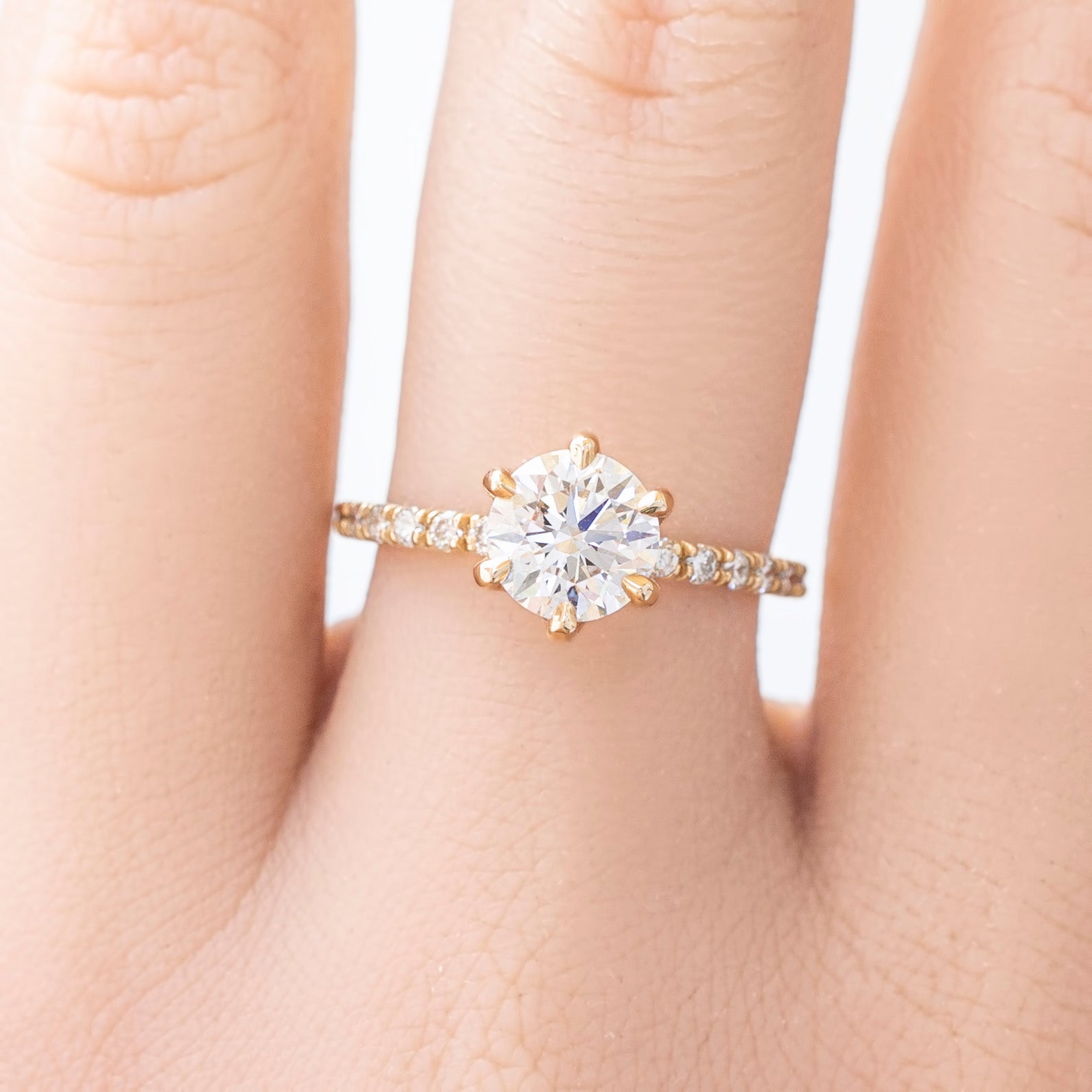 Maria Luxe Ring, 1.30ct Lab Diamond | IGI Certfied