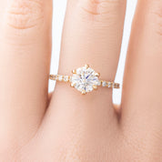 Maria Luxe Ring, 1.30ct Lab Diamond | IGI Certfied