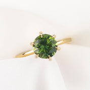 Floryn Ring, 2.16ct Green Australian Sapphire