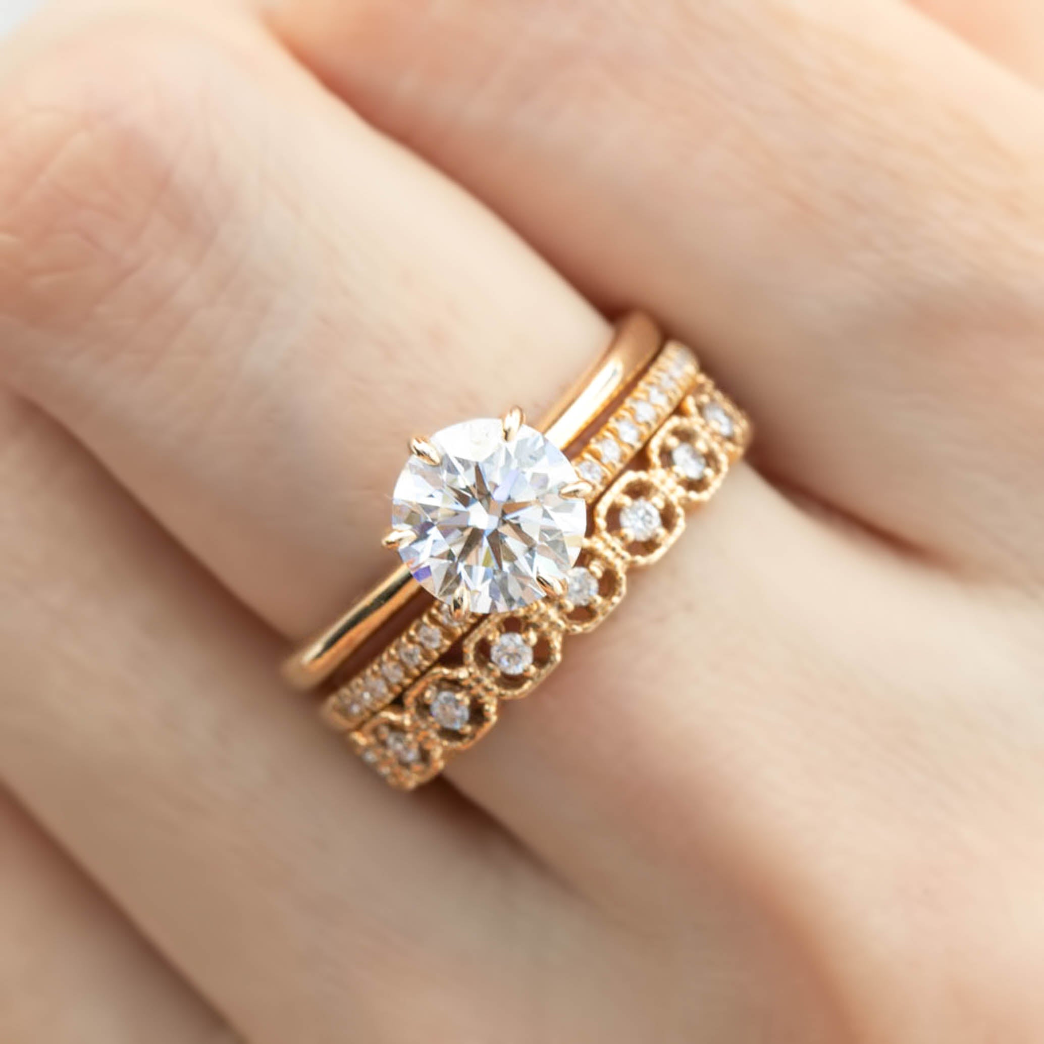 Floryn Ring, 1.15ct Round Diamond | GIA Certified