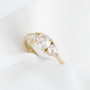 Madison Round Rose Cut Diamond Ring