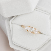 Madison Round Rose Cut Diamond Ring