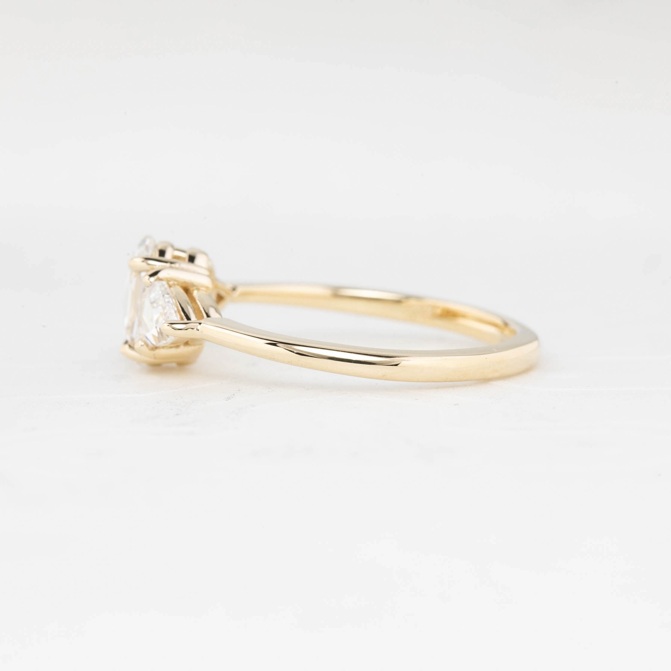 Madison Oval Rose Cut Diamond Ring