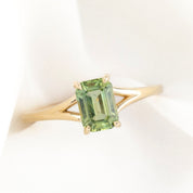 Kylie Ring, 1.13ct Montana Sapphire