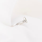 Kylie Ring, 0.50ct Light Green Montana Sapphire