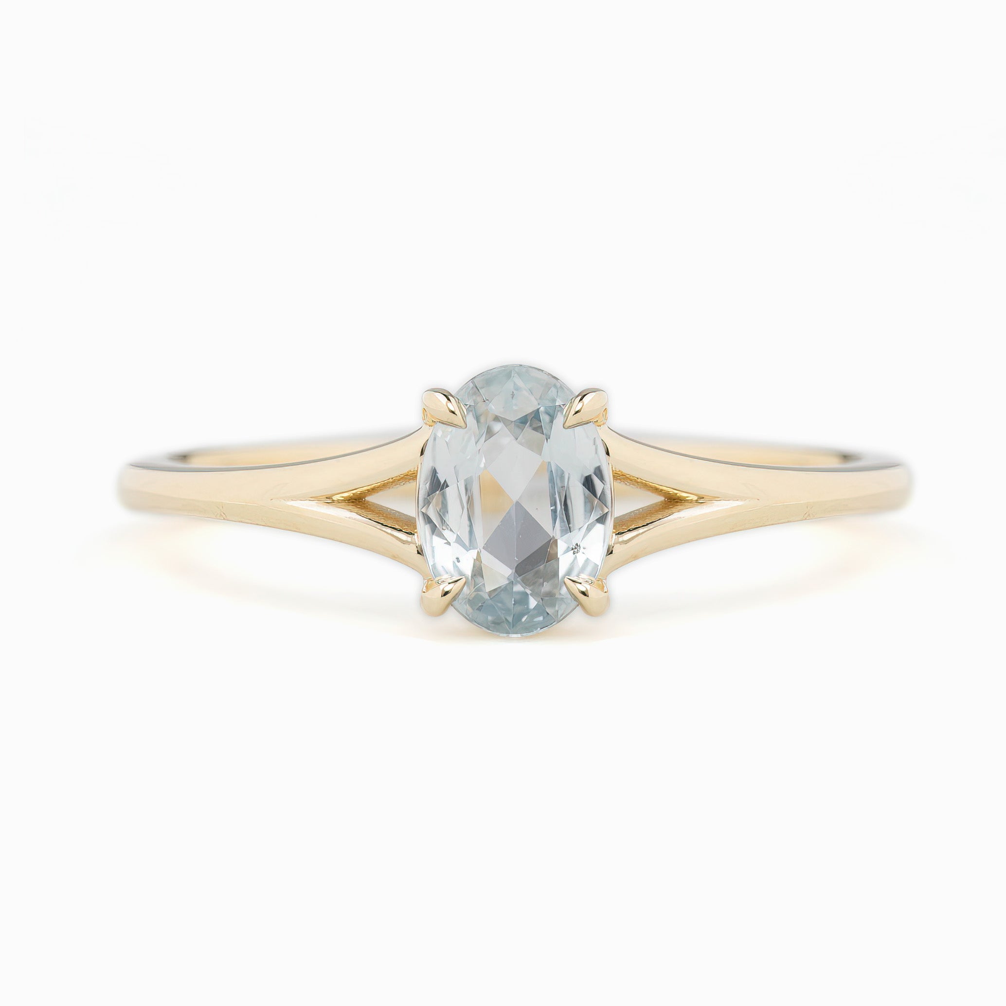 Kylie Ring, 0.60ct Madagascar Sapphire, oval shape gemstone