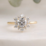 Amara Round Diamond Ring