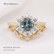 Amara Ring, 1.31ct Montana Sapphire