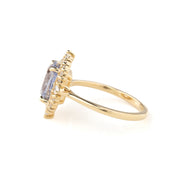 Brianna Ring, 2.92ct Lavender Blue Ceylon Sapphire
