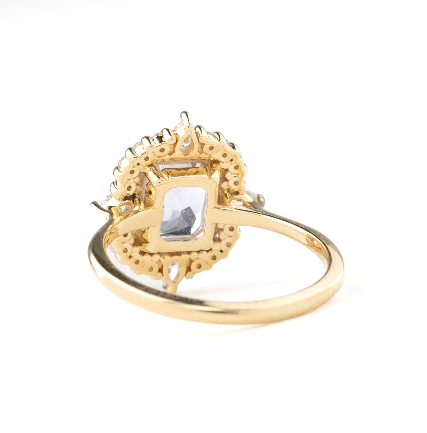 Brianna Ring, 2.92ct Lavender Blue Ceylon Sapphire
