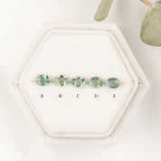 Dahlia Oval Sapphire Solitaire Necklace