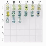 0.50ct Calibrated Oval Montana Sapphires (6.0mm) CS302