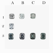 0.60-0.90ct Calibrated Cushion Spinel (5.0-6.0mm) CSE032