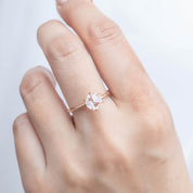 Floryn Round Rose-Cut Diamond Ring