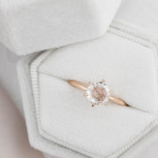Floryn Round Rose-Cut Diamond Ring