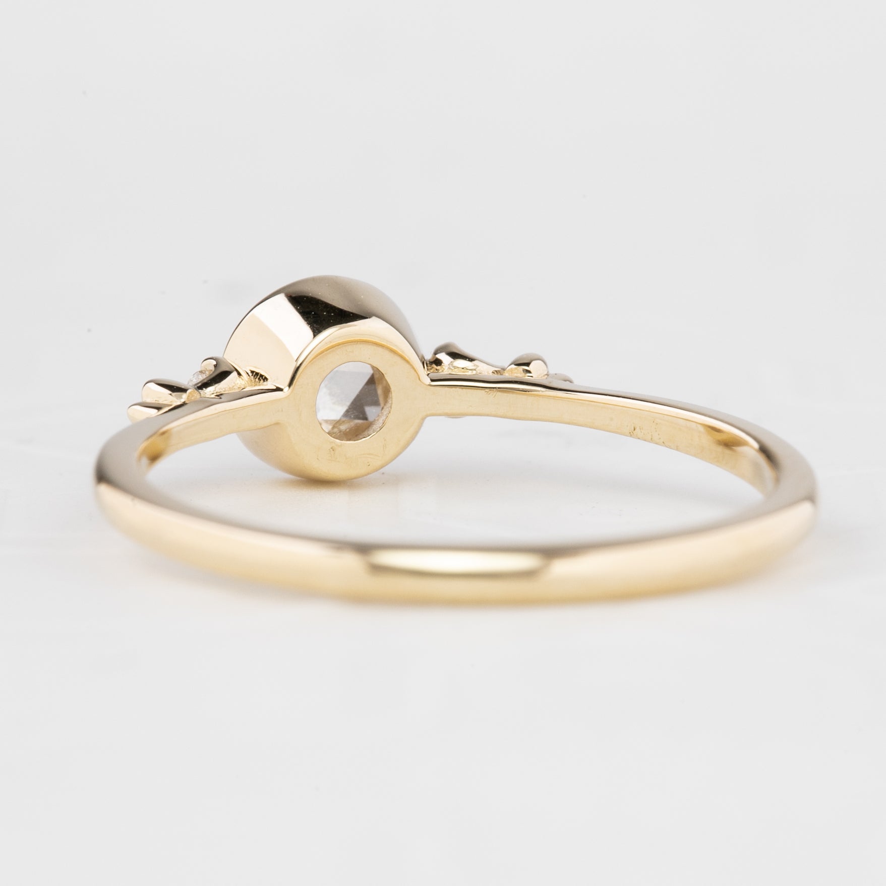 Estel Bezel Ring, 0.15ct Rose Cut Diamond