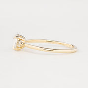 Emilie Ring, 0.50ct Round Rose Cut Diamond