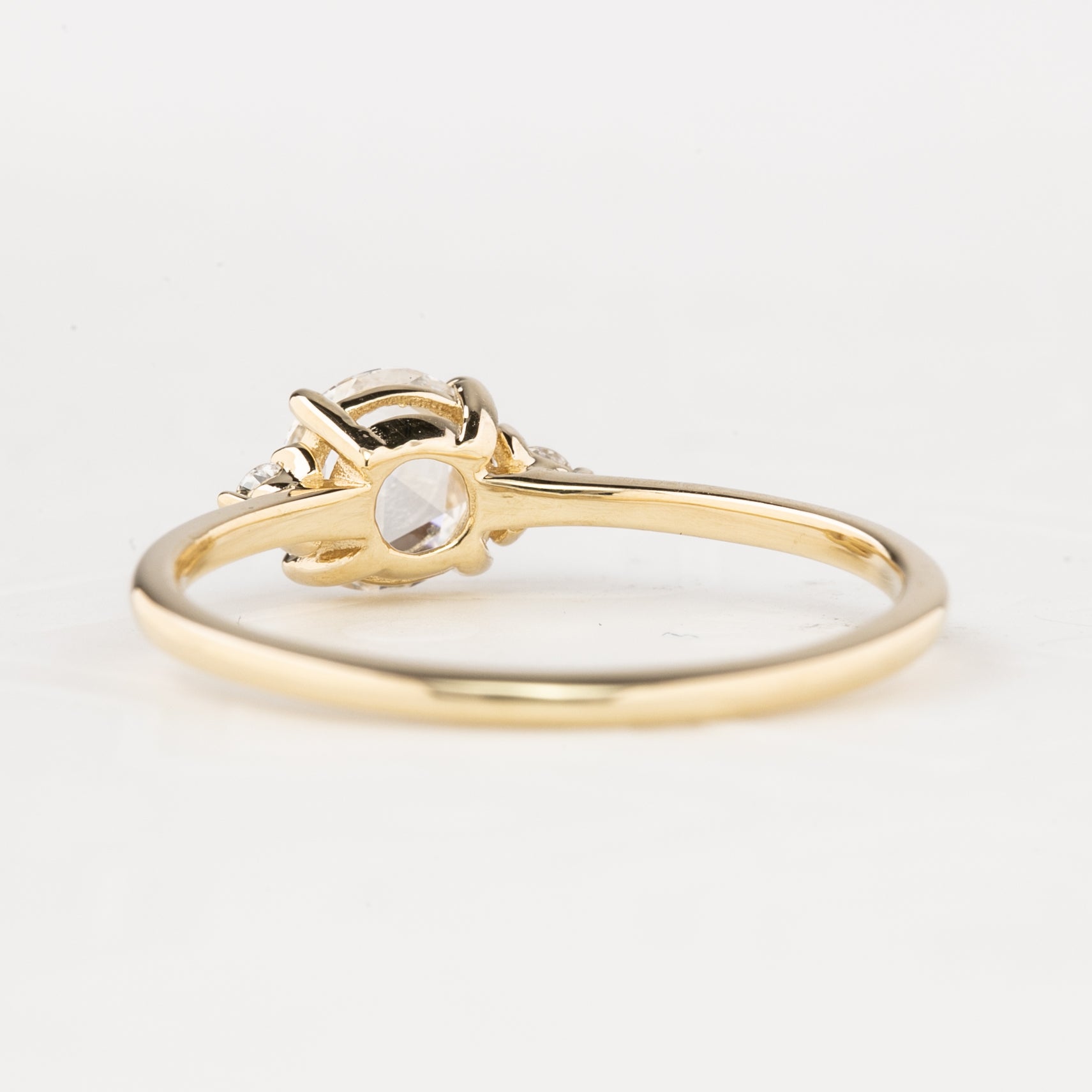 Emilie Round Rose Cut Diamond Ring