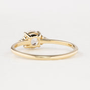 Emilie Round Rose Cut Diamond Ring