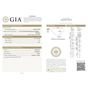 Estel Fleur Ring, 0.70ct Radiant Diamond | GIA Certified