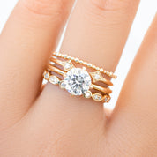 Alice Ring, 1.30ct Round Lab Diamond | IGI Certified