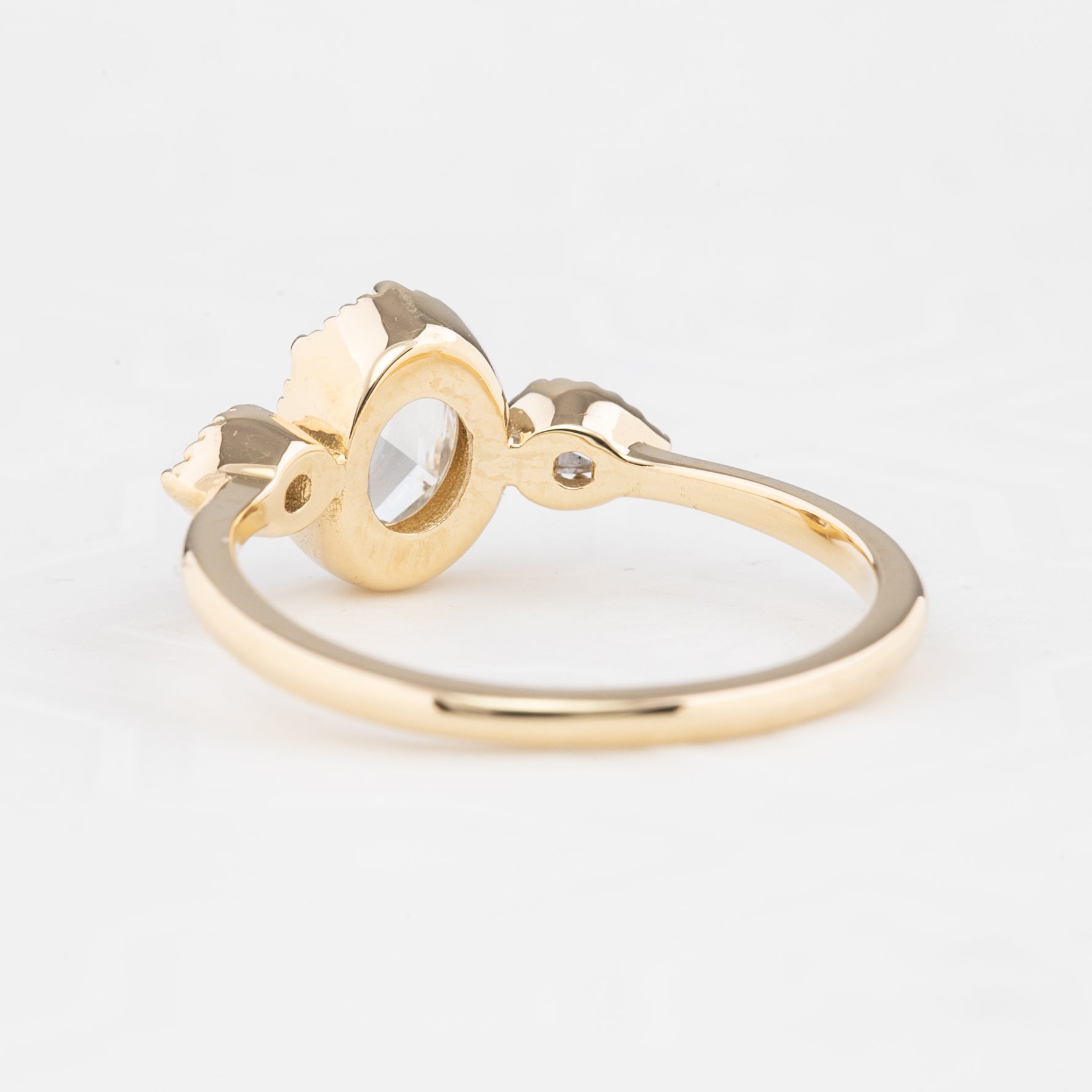 Diana Ring 0.50ct Oval Rose Cut Diamond