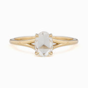 Kylie Ring, 0.50ct Oval Rose Cut Diamond