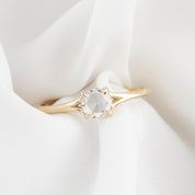 Kylie Ring, 0.30ct Round Rose Cut Diamond