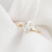 Kylie Ring, 0.30ct Round Rose Cut Diamond