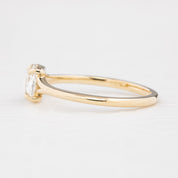 Kylie Ring, 0.50ct Round Rose Cut Diamond